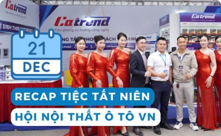 Catrend tham dự Hội nội thất ô tô Việt Nam 