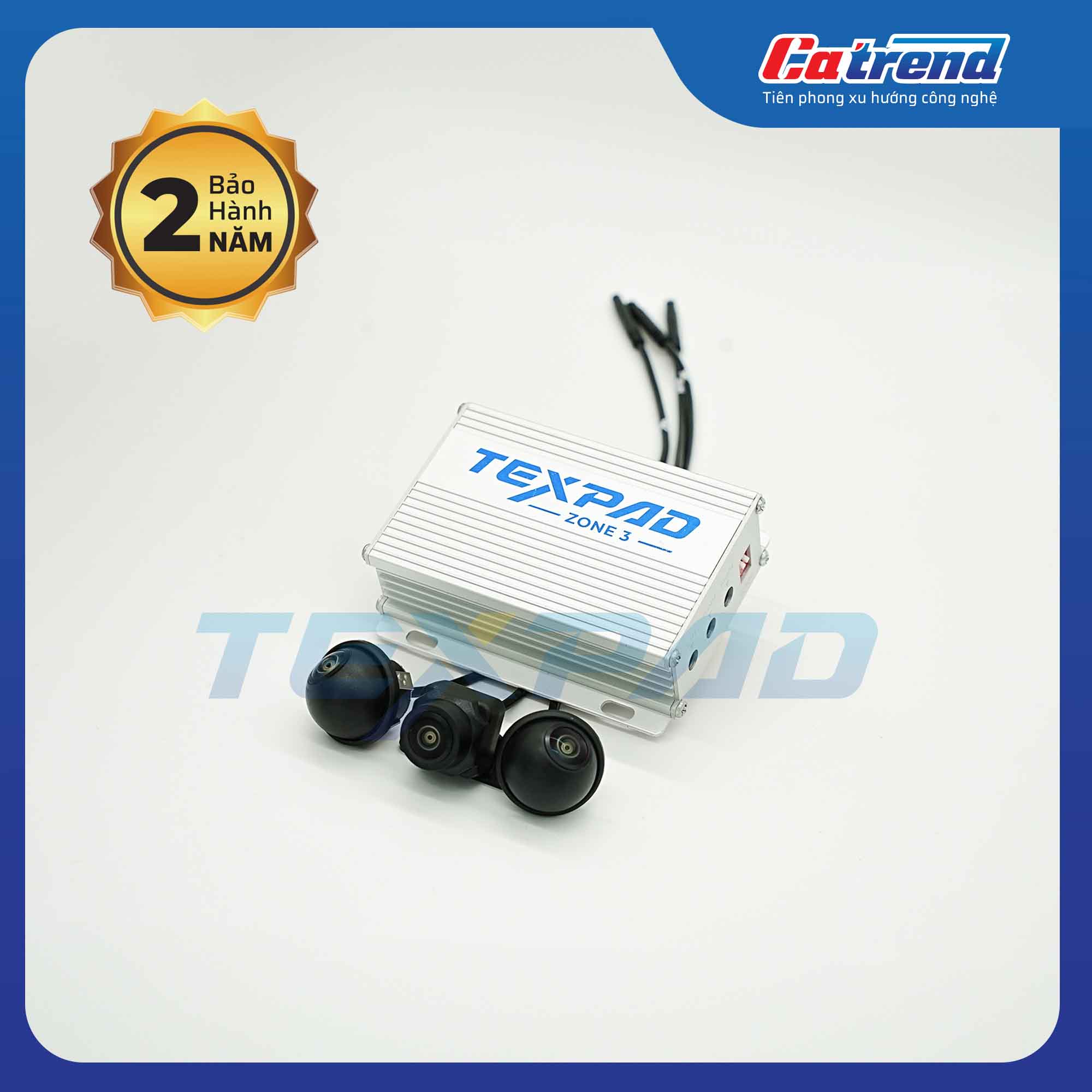Camera 3 mắt ô tô TexPad Zone 3 ECO