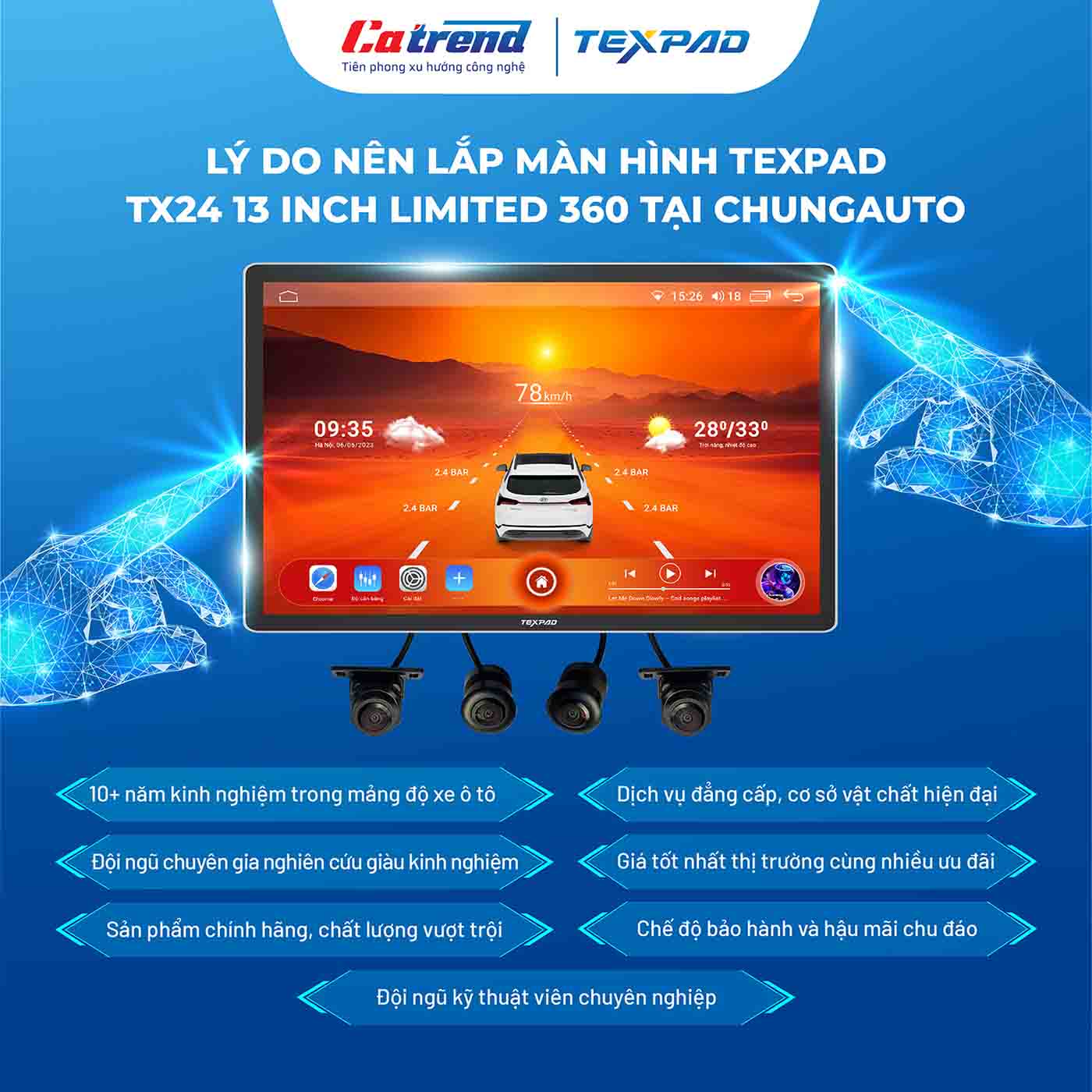 Màn hình TexPad TX24 Limited 13 inch