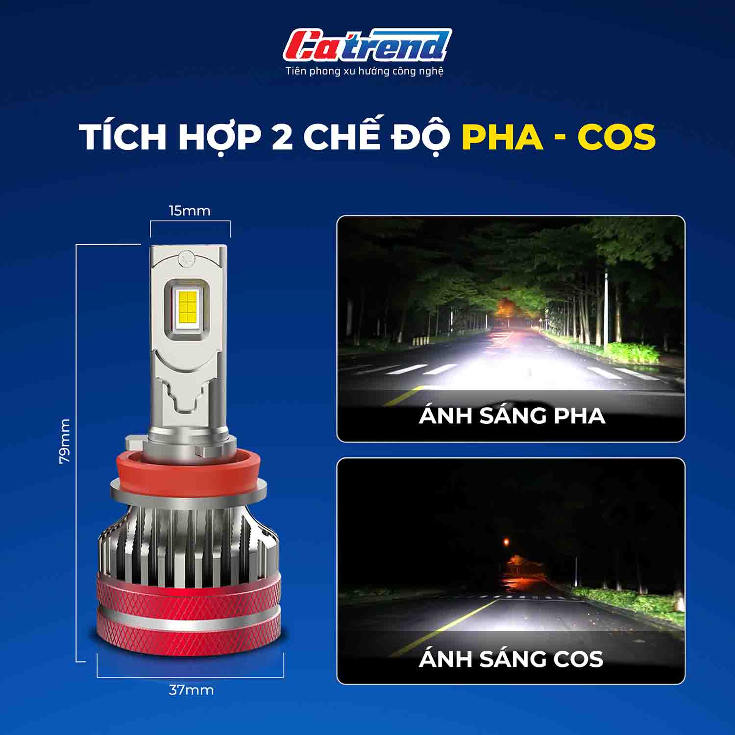 Đèn bóng Led Nexway Vision X8
