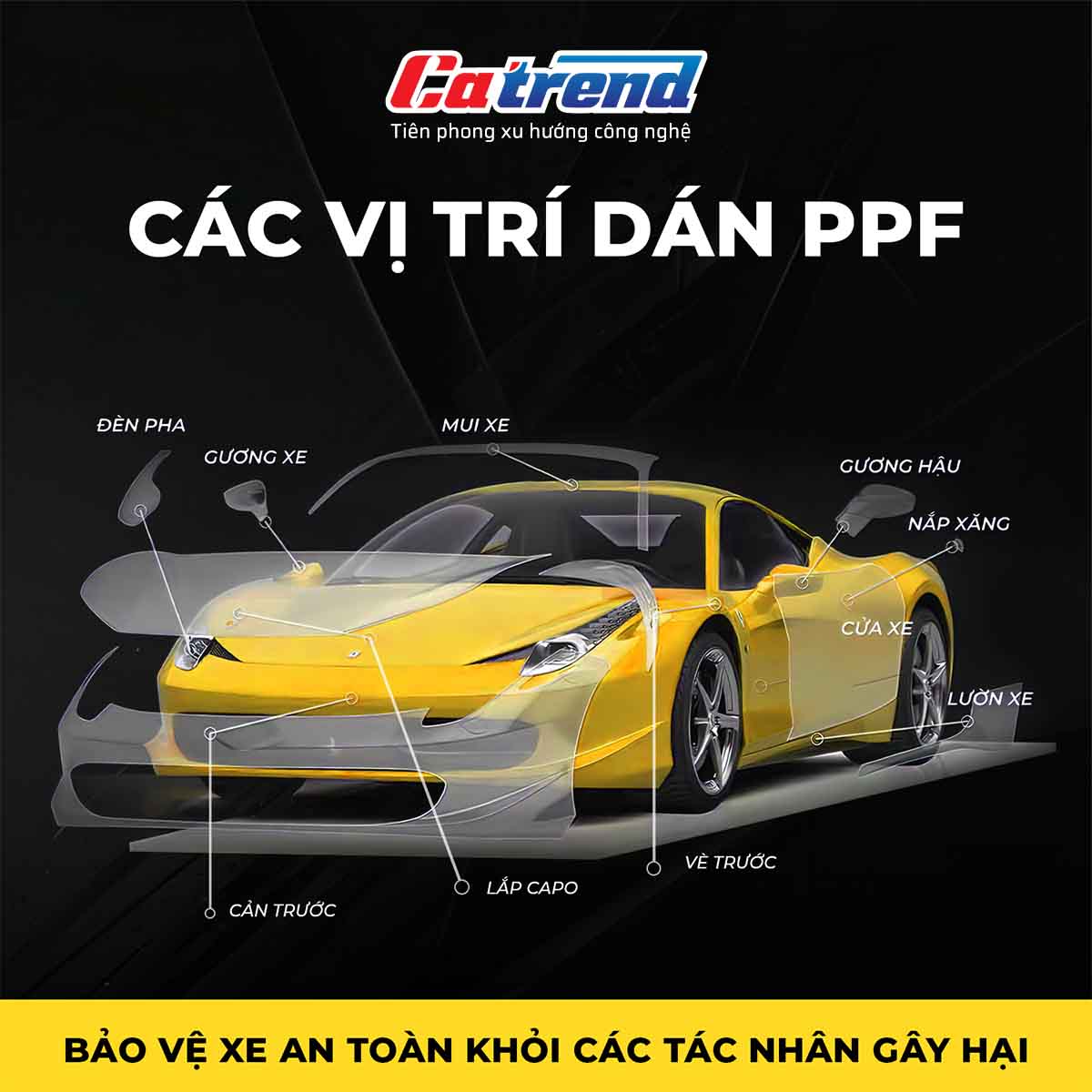 Phim PPF X-Care cho ô tô