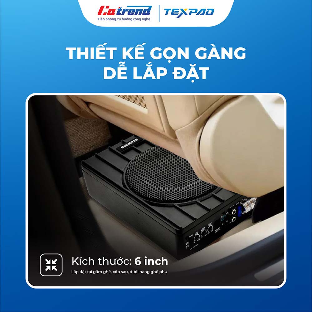 Loa sub ô tô Texpad Evobass M6