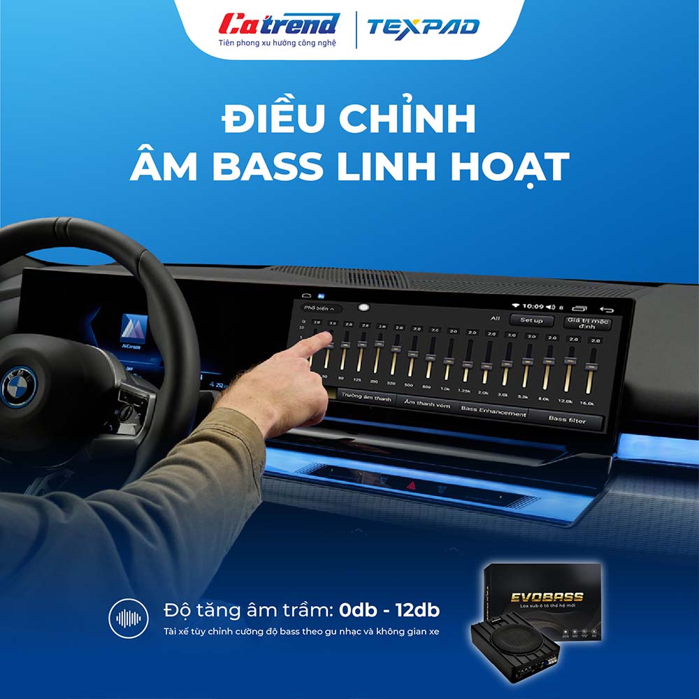 Loa sub ô tô Texpad Evobass M6