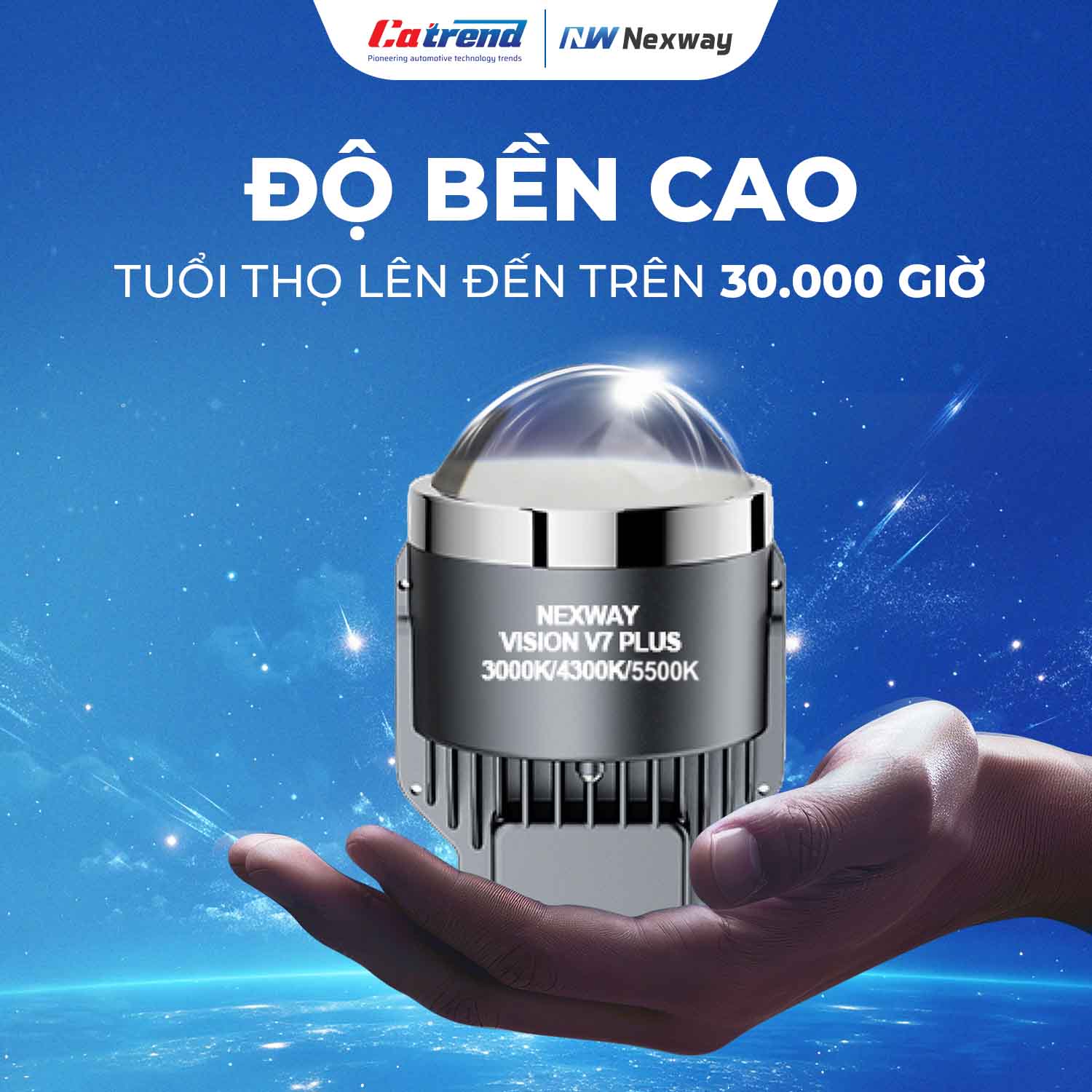 Đèn bi gầm Nexway Vision V7 Plus